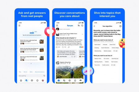 Meta Punya Aplikasi Forum, Gabungkan Konsep Reddit dan AI