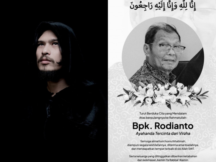 Ayah Virzha Meninggal Dunia