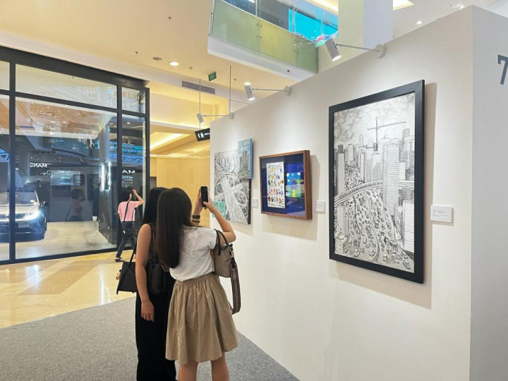 Bukan Sekadar Pameran, ART with HEART Jadi Panggung Seniman