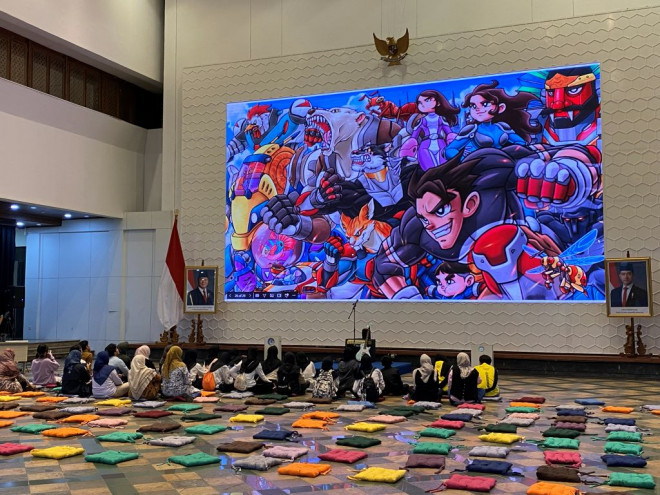 Pentas Pelajar Hardiknas 2026. Foto: Medcom/Bramcov