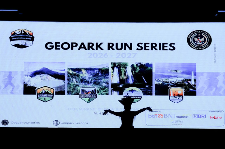 Ikutan Lari di Geopark Run, Bonus View Kelas Dunia dan Kuliner Lokal