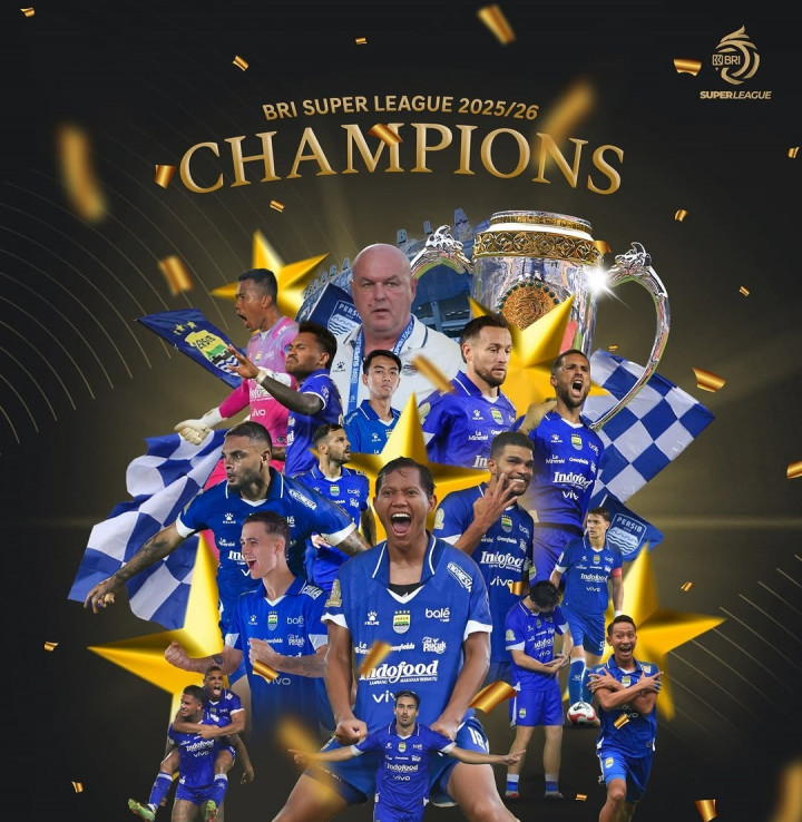 Fakta Menarik Usai Persib Bandung Raih Hattrick Juara Super League