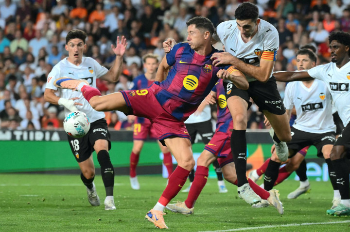 Hasil Valencia vs Barcelona 1-3: Gol Perpisahan Lewandowski Gagal Selamatkan Blaugrana