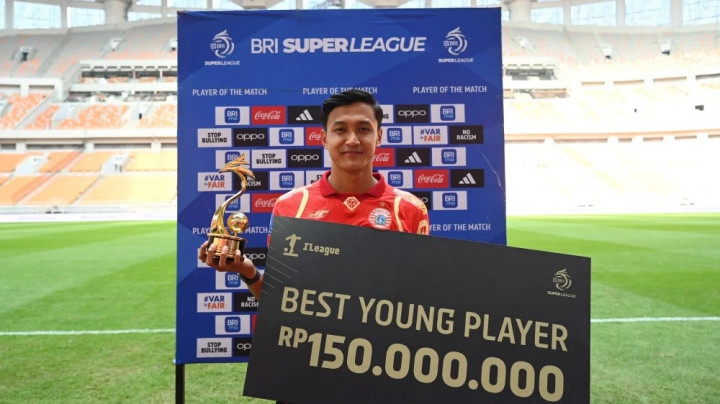 Dony Tri Bersyukur Raih Penghargaan Pemain Muda Terbaik Super League 2025/26