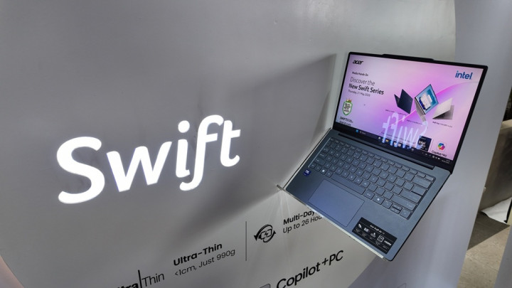 Acer Rilis Swift Series AI Terbaru di Indonesia, Laptop Tipis dengan Copilot+ PC