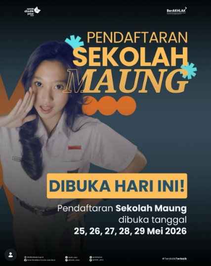 Pendaftaran SPMB Sekolah Maung Jabar 2026 Dibuka: Simak Jalur,
