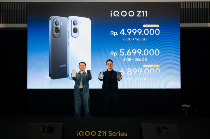 iQoo Z11 Series Resmi Meluncur di Indonesia, Baterainya Pecahkan Rekor MURI