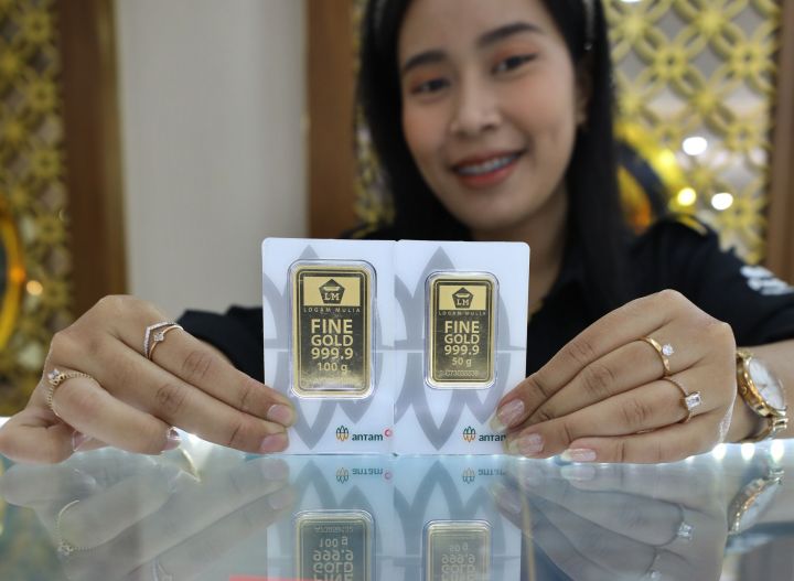 Emas Antam Melemah Jelang Iduladha, Cek Harga Terbaru per Gram Hari Ini