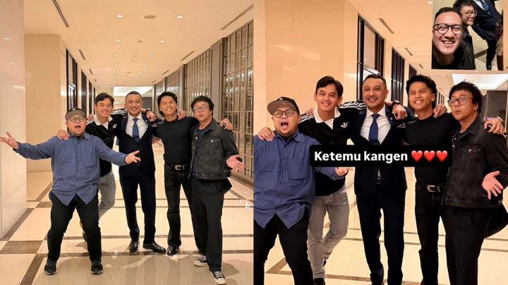 Momen Langka, Nidji Foto Bareng Sama Giring