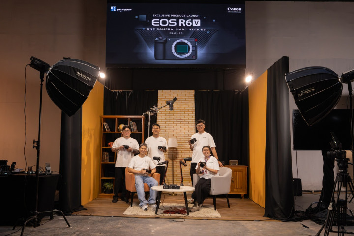 Canon EOS R6 V: Video-First, Bisa 7K Open Gate, dan Pendingin Internal