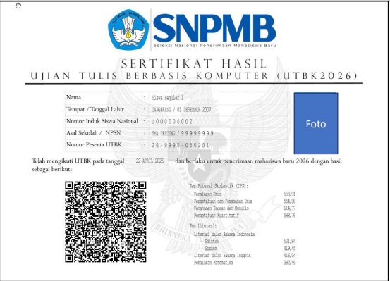 Jangan Sampai Terlewat, Begini Cara Unduh Sertifikat UTBK-SNBT 2026