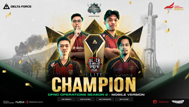 Onic dan Alter Ego Berjaya di Delta Force National Championship Season 2 Operations