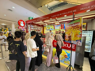 Jadi Mesin Pertumbuhan di Asia Tenggara, Gerai Mixue di Indonesia Hampir Sentuh 2.600 Unit