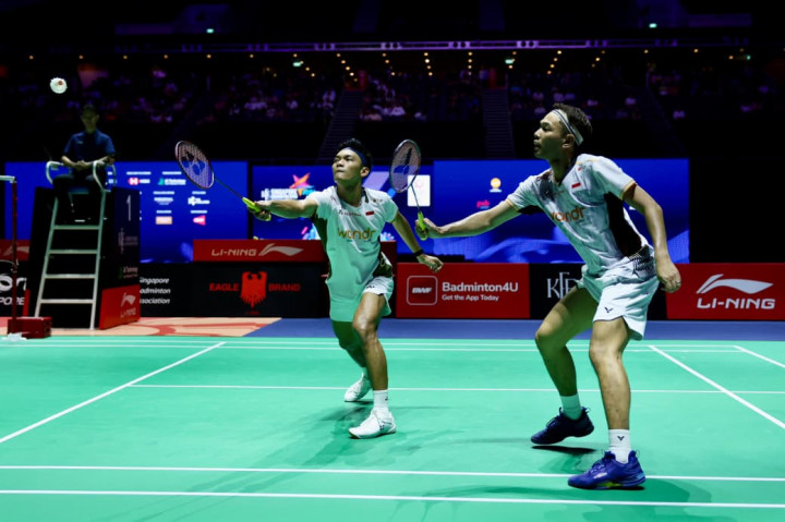 Singapore Open 2026: Menang Angin, Fajar/Fikri Tembus Final