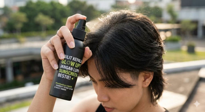 3 Berita Terpopuler Gaya: Kulit Kepala Pakai Sunscreen Hingga Whip Pink