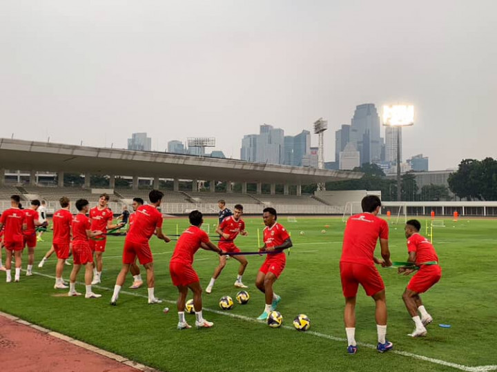 Timnas Indonesia Jalani Latihan Perdana Jelang FIFA Matchday Tanpa Verdonk dan Pelupessy