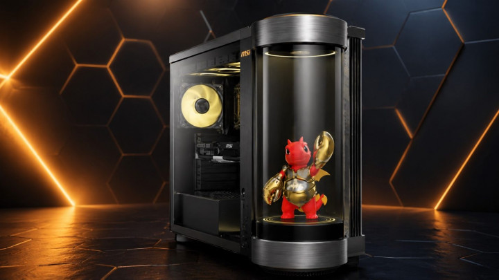 MSI Pamer PC Gaming AI dengan Naga Hologram di Computex 2026