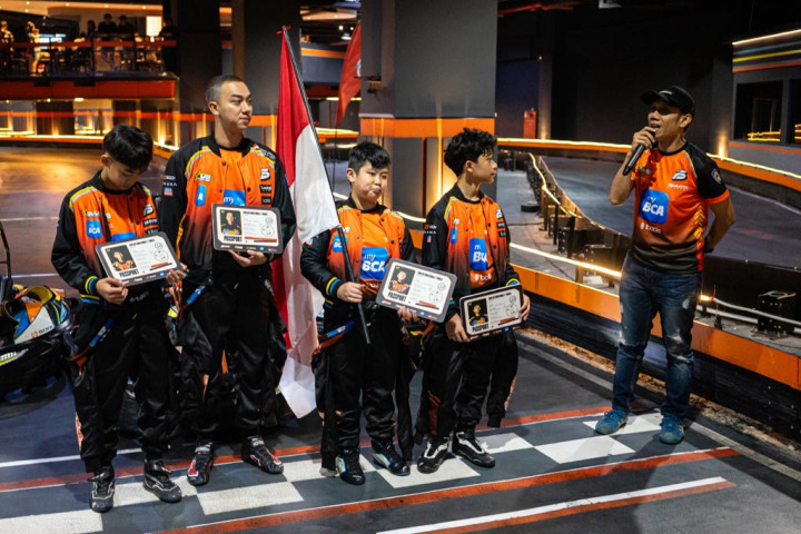 Barcode Gokart Kirim Empat Pembalap Indonesia ke Kejuaraan Dunia Karting Elektrik
