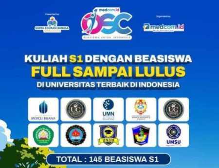 Pendaftaran Ditutup Malam Ini! Sikat Beasiswa OSC 2026 Kuliah S1 Gratis Sampai Lulus