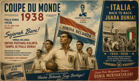 Sejarah Piala Dunia 1938: Ketika 