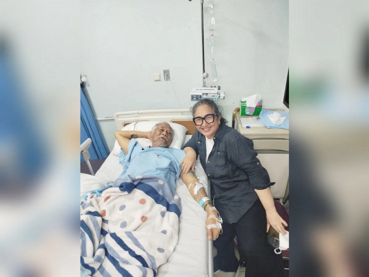 Tio Pakusadewo Kembali Dirawat di Rumah Sakit, Sahabat Galang Donasi Biaya Pengobatan