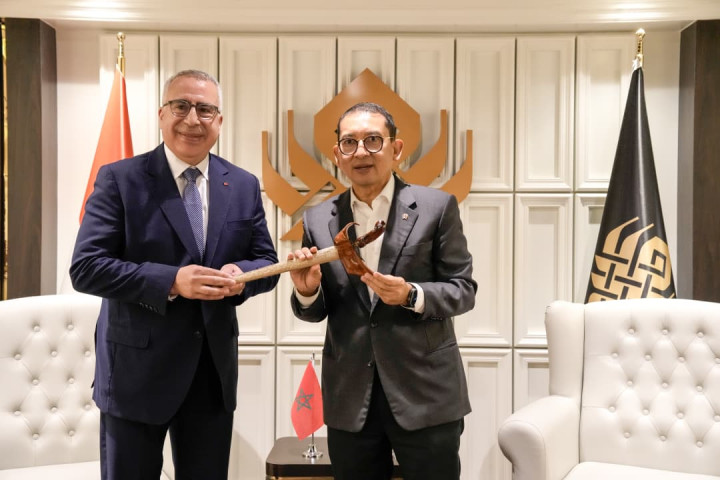 Menbud Fadli Zon Jajaki Kerja Sama Musik Tradisional dengan Dubes Maroko