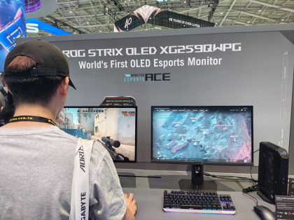 Asus ROG Pamerkan Monitor OLED 540Hz untuk Esports di Computex