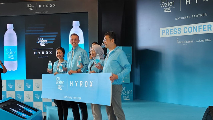 Ion Water X AirAsia HYROX Jakarta, Perkuat Ekosistem Fitness di Indonesia