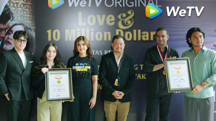 Cetak Rekor MURI, Serial WeTV Love & 10 Million Dollars Trending di 34 Negara