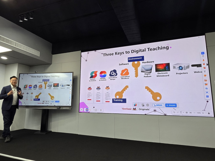 Bawa EdTech ke Level Baru, Interactive Flat Panel ViewSonic Sudah Berbasis AI