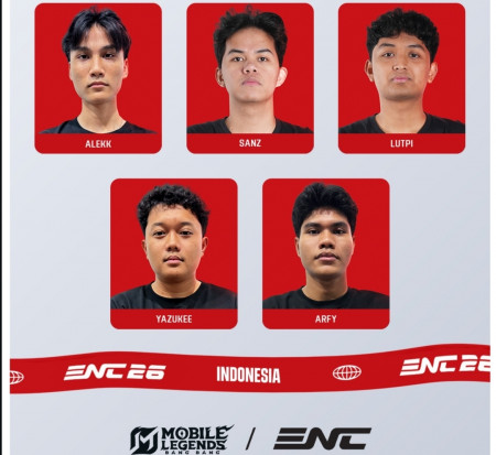 Roster Timnas MLBB Indonesia untuk ENC 2026 Resmi Diumumkan, Siapa Saja?