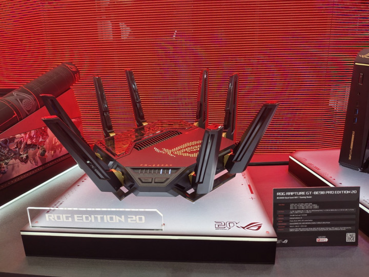 Asus Pamer Router Gaming WiFi 7 Super Cepat di Computex 2026, Kecepatan Tembus 30 Gbps