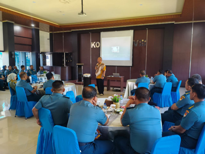 Tingkatkan Kesiapan Hadapi Perang Narasi, Kodaeral VIII Manado Gelar Kajian Multidomain Intelligence