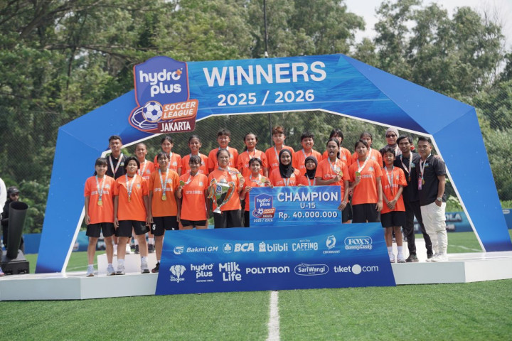 Cipta Cendikia Football Academy U-15 dan Putri JP Jakarta U-18 Juara