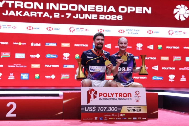 Indonesia Open 2026: Gelar Perdana Christiansen/Boje di Istora