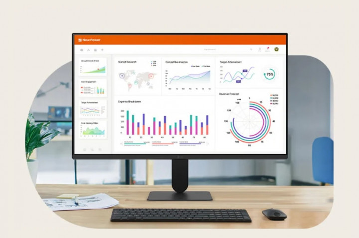 LG Monitor 24U411B, Tawarkan Panel IPS Full HD 144Hz Harga Terjangkau
