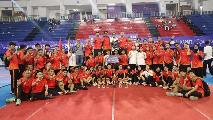 FORKI DKI Jakarta Juara Umum Kejuaraan Karate Internasional ADIDAS Open 2026