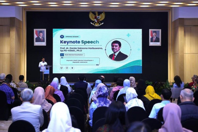   Kemenkes tekankan pemanfaatan AI kesehatan harus diiringi tata kelola ketat dan etika yang kuat. (Foto: Dok. Birkom Kemenkes)