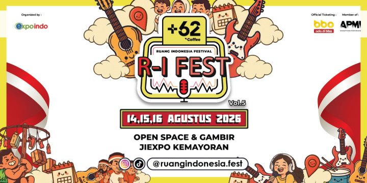 R-I Fest 2026 Hadirkan Dewa 19, Iwan Fals hingga Hindia