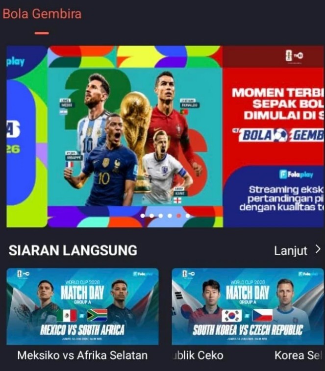 Link Download FolaPlay Buat Nonton Piala Dunia 2026 Lengkap dengan Harga Paketnya