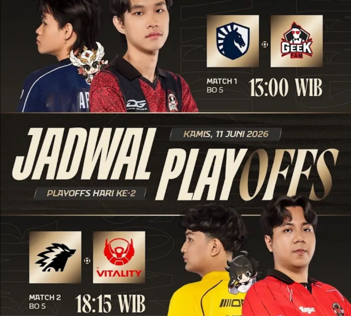 Jadwal Playoff MPL ID S17 Hari Ini: TLID vs Geek Fam, ONIC Tantang Bigetron