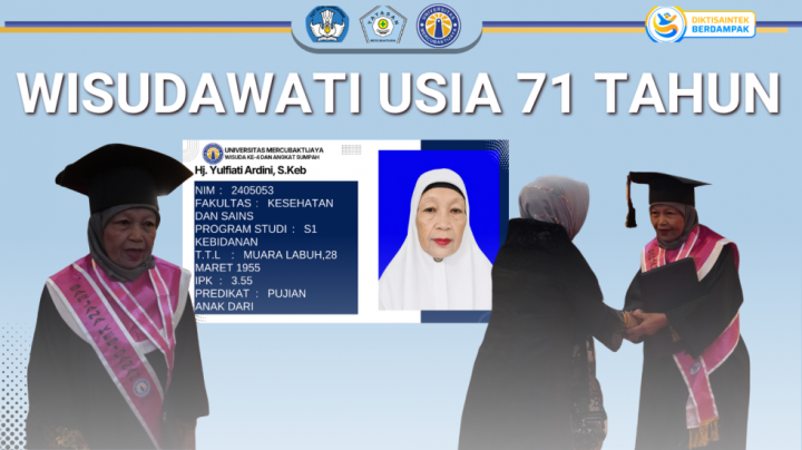 Bukti Nyata Belajar Sepanjang Hayat, Ibu Berusia 71 Tahun Lulus