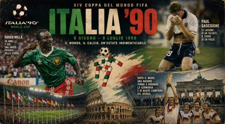 Sejarah Piala Dunia 1990: Minim Gol, tapi Jadi Turnamen Paling Dramatis