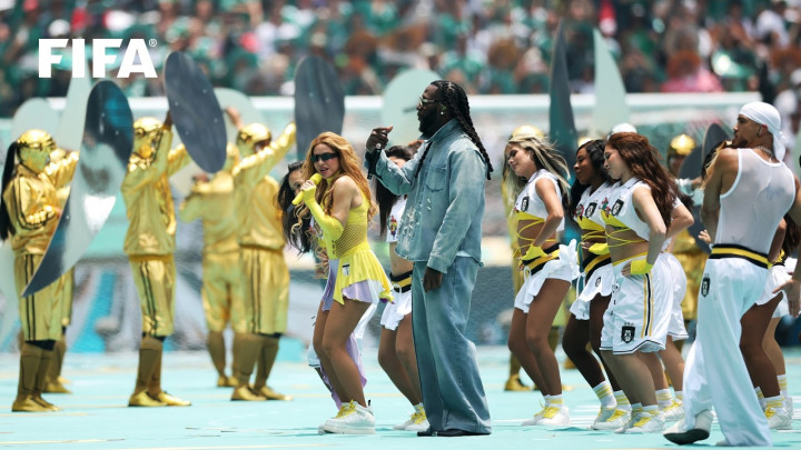 Aksi Shakira dan Burna Boy Jadi Puncak Upacara Pembukaan Piala Dunia 2026
