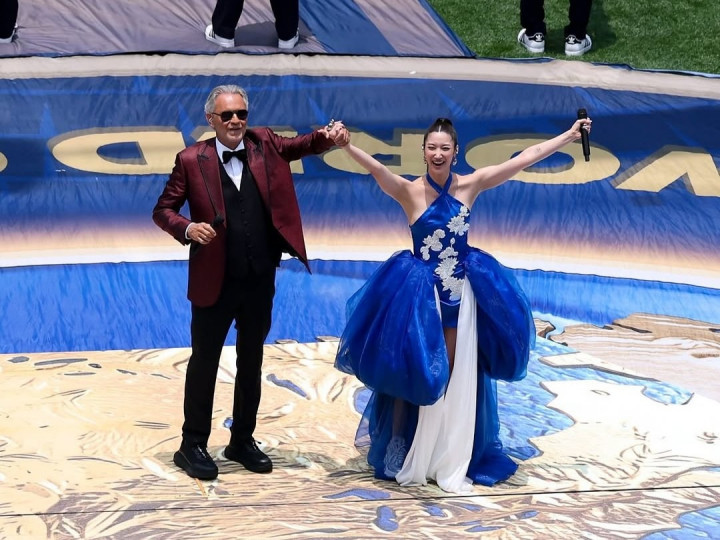 Kolaborasi EJAE, Andrea Bocelli, dan David Guetta Buka Piala Dunia 2026 di Meksiko
