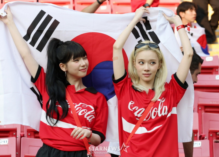 Karina dan Winter aespa Curi Perhatian di Laga Korsel vs Ceko di Piala Dunia 2026