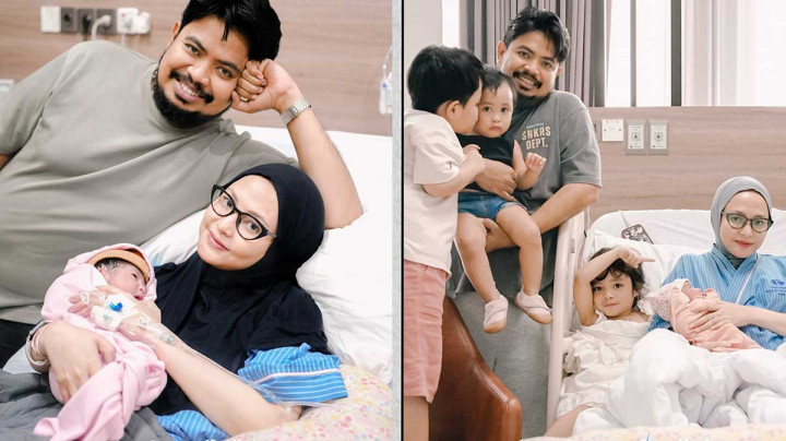 Selamat! Rigen Rakelna dan Istri Dikaruniai Anak Keempat