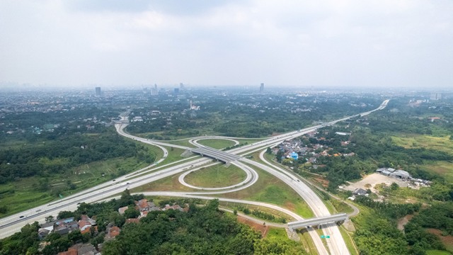 Bintaro jaya berkembang sebagai kota mandiri yang terintegrasi. Foto: Bintaro jaya