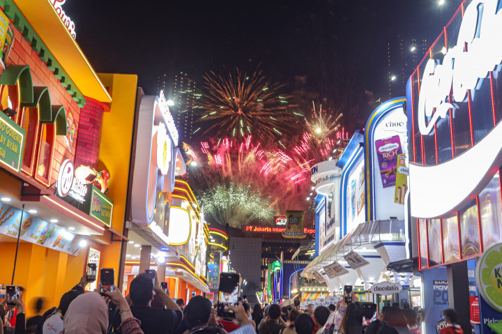 ​Jakarta Fair 2026 Dibuka dengan Pesta Kembang Api