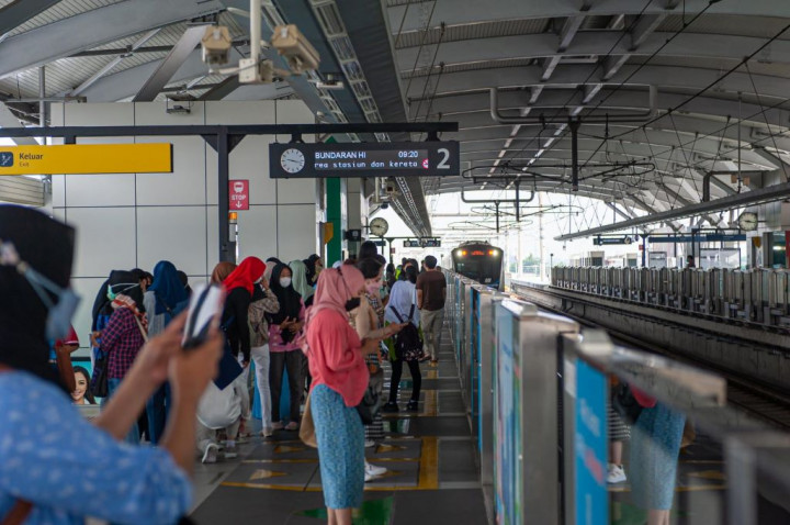 Ada Aksi Massa, MRT Jakarta Tutup Akses Bundaran HI dan Dukuh Atas